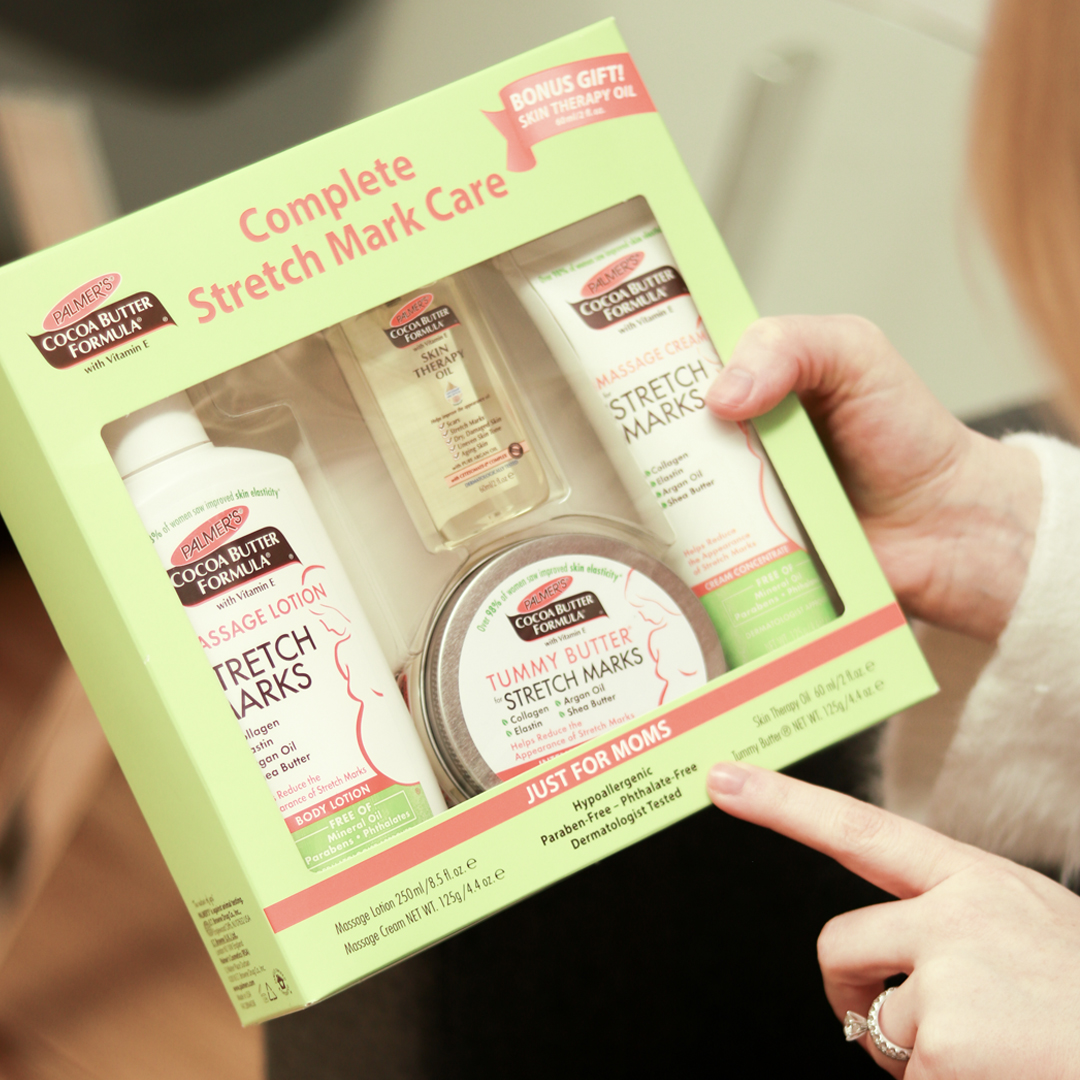 Palmer's Cocoa Butter Formula Stretch Mark Care Kit for Stretch Marks After Pregnancy
