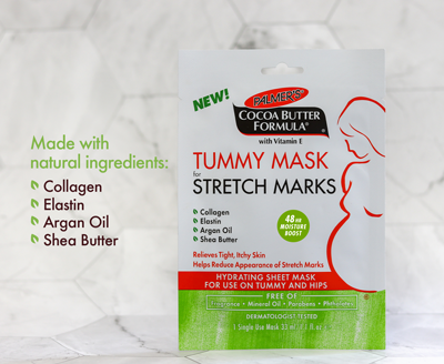 Palmer's Cocoa Butter Formula Tummy Mask for Stretch Marks After Pregnancy