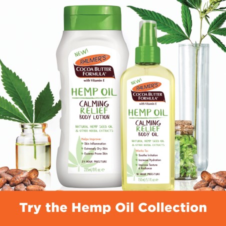 Hemp Oil Calming Relief Body Oil