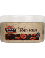 Benefits:

Exfoliate and polish skin with crushed Cocoa Beans 
Cocoa Butter, Shea Butter and Vitamin E hydrate for softer, smoother skin

 
Reveal younger looking skin with Palmer's Cocoa Butter Formula Cocoa Body Scrub. This unique formula contains pure Cocoa Butter, Shea Butter, Vitamin E and natural exfoliating ingredients that moisturize, refine and polish skin.