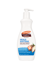 Benefits:

Heals & Softens rough, dry skin with natural Cocoa Butter and Vitamin E for healthier-looking skin
48 hour moisture
Vegan Friendly - no animal ingredients or testing
Dermatologist Recommended, Suitable for Eczema-prone skin
Free of Parabens, Phthalates
America's #1 Cocoa Butter Brand
3 out of 4 dermatologists recommend Palmer's
Works well layering with Palmer's Cocoa Butter Body Oil and Original Solid Formula

 
Heal and Soften rough dry skin with Palmer's Cocoa Butter Formula daily body lotion, crafted with intensively moisturizing Cocoa Butter and Vitamin E. Proudly made in U.S.A., Palmer's® has been a trusted brand for over 180 years, providing high-quality natural products that are passed down from generation to generation. America's #1 Cocoa Butter brand Palmer's Cocoa Butter Formula uses the highest quality natural ingredients for superior moisturization head-to-toe.
Also available in the Cocoa Butter Body Care Set

