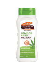 Benefits:

Helps improve skin inflammation
Helps improve extremely dry skin
Helps improve eczema prone skin
Clinically proven results*: 92% reduction in irritation, 91% reduction in dryness, 91% reduction in itching
24 hour moisture
Dermatologist Approved, Hypoallergenic, For Sensitive Skin

 
Soothe and calm dry, irritated skin with Palmer's® HEMP OIL Calming Relief Body Lotion, crafted with 100% natural Cannabis Sativa Hemp Seed Oil and Cocoa Butter. 
 
*After a 4 week dermatologic clinical trial; 30 subjects