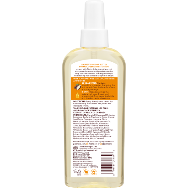 PALMER'S® Cocoa Butter Formula Length Retention Hair + Scalp Oil