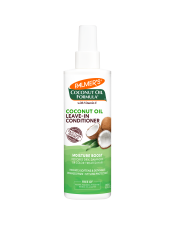 Benefits:

Creamy leave-in conditioner
Instantly eliminates knots and tangles
Improves comb-through and manageability
Leaves hair silk, smooth and ready for styling
Created for all curl patterns and textures
No parabens, phthalates, mineral oil, gluten or dyes
For healthier looking hair, use the entire Palmer's Coconut Oil Formula Moisture Boost system
Committed to responsible sourcing

 
Palmer's® Coconut Oil Formula Moisture Boost system restores hair experiencing dryness or damage with natural reparatives that instantly and deeply lock in moisture from root to tip, visibly improving your hair’s condition after each use.
This creamy, leave-in conditioner, instantly eliminates knots and detangles, improving comb-through and manageability to help prevent split ends. Leaves hair silky, soft, smooth and ready for styling.