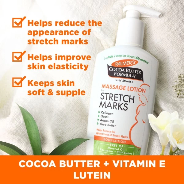 Glamour Stat Bærecirkel Palmer's Cocoa Butter Formula Complete Pregnancy Stretch Mark Care Kit