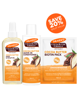Cocoa Butter Hair Care Bundle