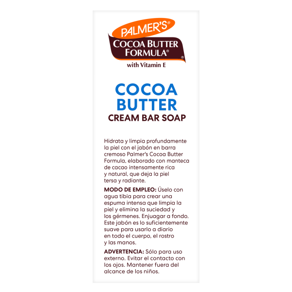 Palmer's Cocoa Butter Formula Cleanses Cream Soap 4.7 oz