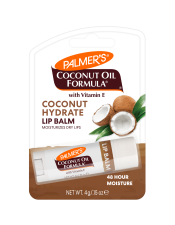 Benefits:

Hydrates & Replenishes lips with natural Coconut Oil and Vitamin E to soften and protect against chapping.
48 hour moisture
Vegan Friendly-No animal ingredients or Testing
Free of Parabens, Phthalates, Mineral Oil, Dyes
Ethically & Sustainably Sourced Ingredients
Fair Trade Certified Organic Extra Virgin Coconut Oil
Helps prevent chaffing or dry lips from mask use
2 pack edition is perfect to have a spare or one to share!
Dermatologist Approved

 
Hydrate and Replenish lips with Palmer's Coconut Oil Formula Lip Balm, crafted with antioxidant-rich Extra Virgin Coconut Oil and Vitamin E. Locks in hydration to protect lips from chapping, cracking and environmental damage from the sun or wind. Palmer's® has been a trusted brand for over 180 years, providing high-quality natural products that are passed down from generation to generation.

America's #1 Coconut Oil Skin Care brand Palmer's Coconut Oil Formula uses the highest quality natural ingredients for superior moisturization head-to-toe.