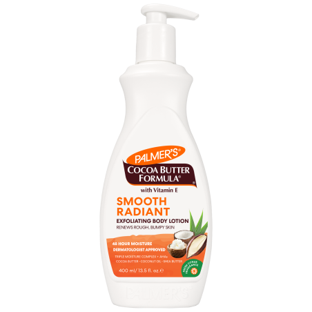 PALMER'S Cocoa Butter Smooth Radiant Exfoliating Body Lotion (13.5oz) PALMER'S Cocoa Butter Smooth Radiant Exfoliating Body Lotion (13.5oz)