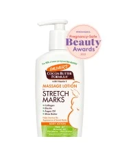 Benefits:

Pregnancy body lotion for all over body use
#1 Stretch Mark Brand*
Keeps skin soft and supple so it can stretch more easily
Helps improve the appearance of stretch marks
Free of mineral oil, parabens, phthalates, fragrance allergens and dyes
Hypoallergenic, suitable for sensitive skin and dermatologist approved

 
Palmer's Cocoa Butter Formula Massage Lotion helps visibly improve skin elasticity and improve the appearance of stretch marks. Pure Cocoa Butter and Shea Butter, Natural Oils, Collagen, Elastin, and Lutein keep skin moisturized and supple for 48 hours allowing skin to stretch more easily. Widely recommended for stretch marks during and after pregnancy or weight fluctuation. This non-greasy lotion is ideal for all over body use, in place of your regular moisturizer.
Over 98% of women saw improved skin elasticity, texture and tone.**

*IRI Infoscan 52 Weeks ending 12/31/23 MULO Unit Sales**Based on an 8 week in-home trial by 102 female panelists aged 18 to 49