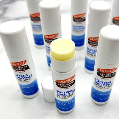 Palmer's Cocoa Butter for Men Swivel Sticks on a table