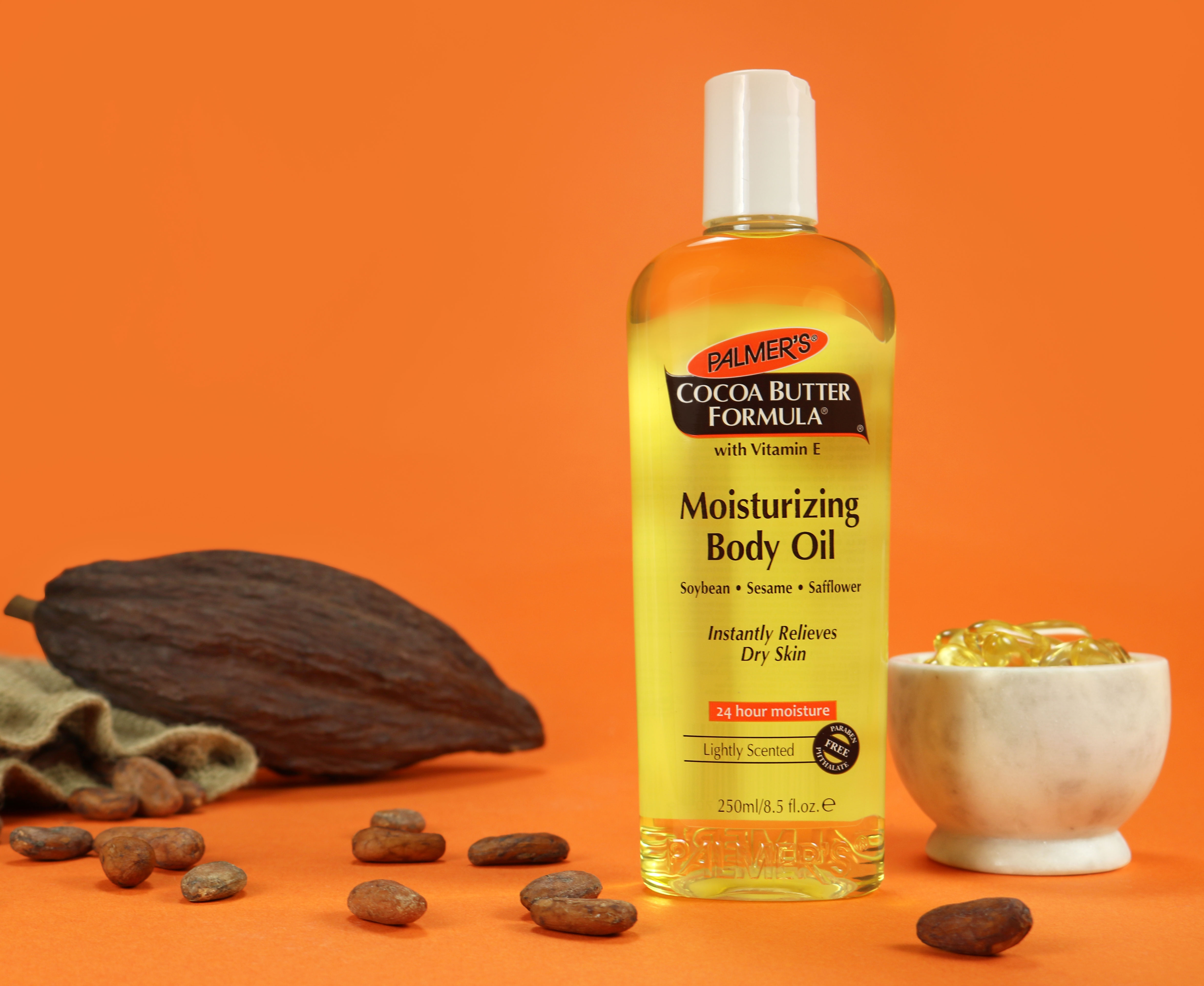 Palmer's Cocoa Butter Formula Moisturizing Body Oil for beauty treatments at home