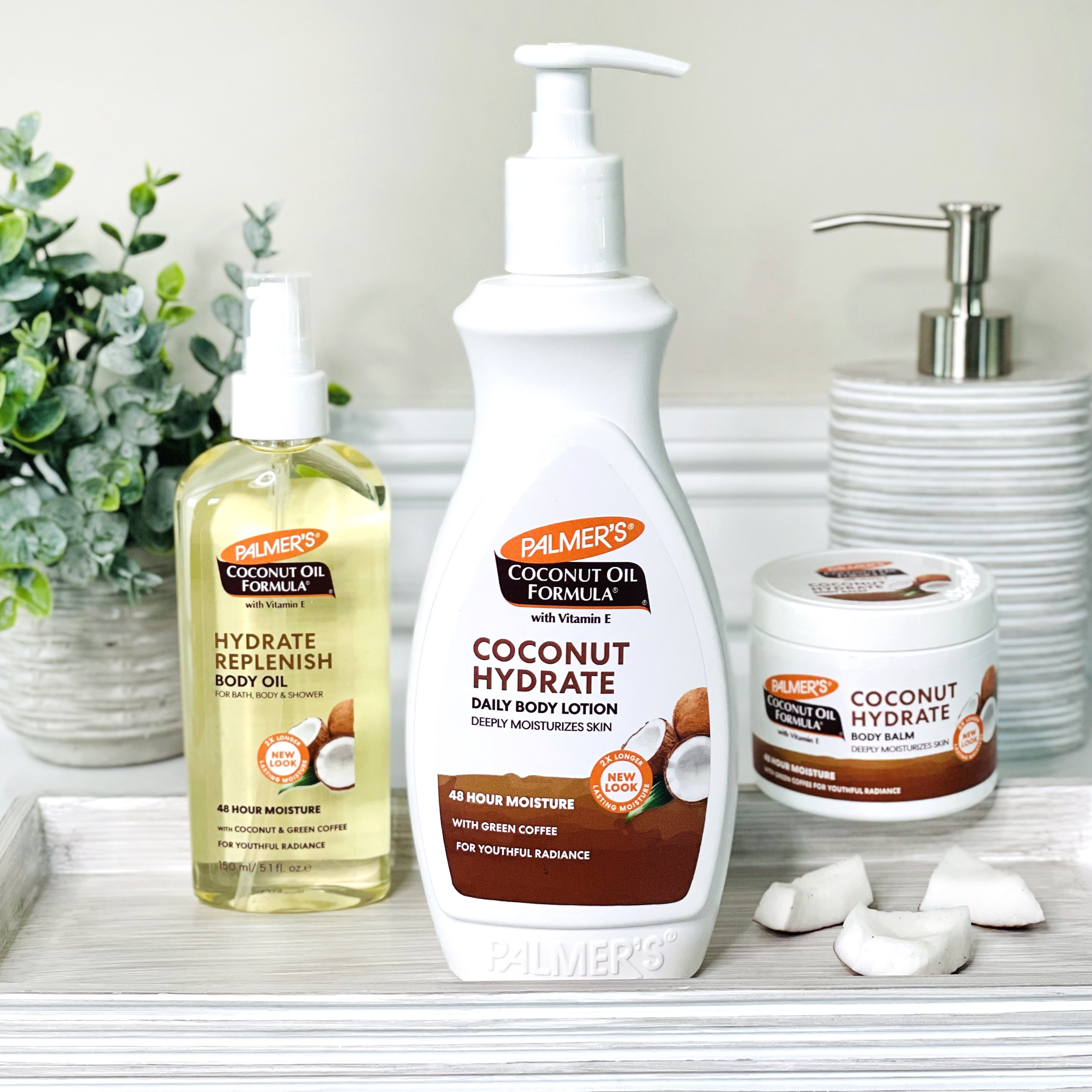 Palmer's Coconut Oil Formula Body Oil, Lotion and Balm for your dry skin winter skincare routine