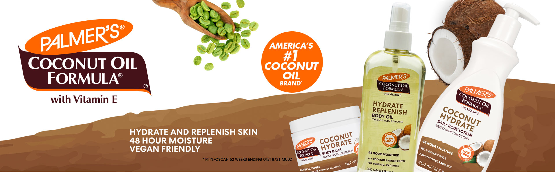 Coconut Oil Formula Body Banner Image
